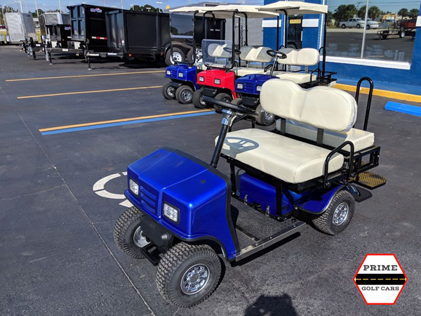 Blue Cricket SX3 Mini Mobility Golf Cart affordable golf cart rental, golf cart rent miami