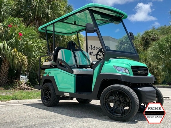 Mint Bintelli Beyond 4 Passenger Golf Cart affordable golf cart rental, golf cart rent miami