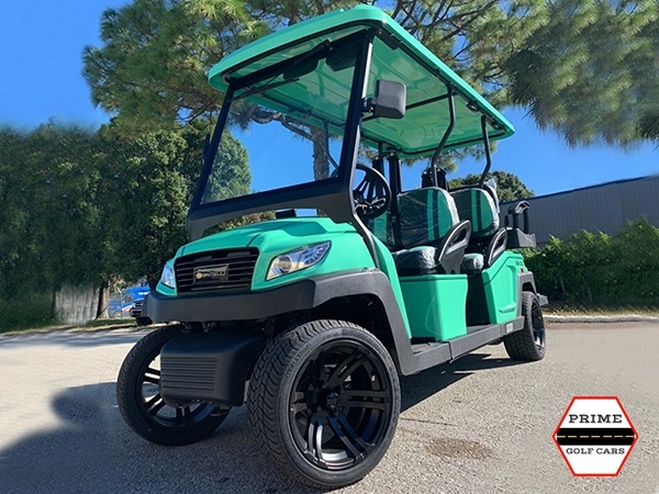 Mint Bintelli Beyond 6 Passenger Golf Cart affordable golf cart rental, golf cart rent miami