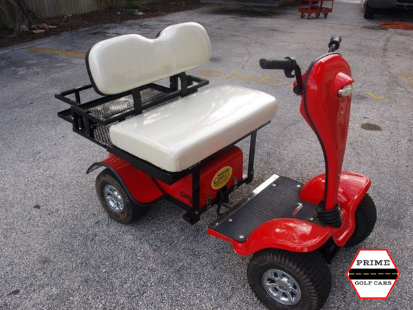 Red Cricket ESV Golf Cart affordable golf cart rental, golf cart rent miami