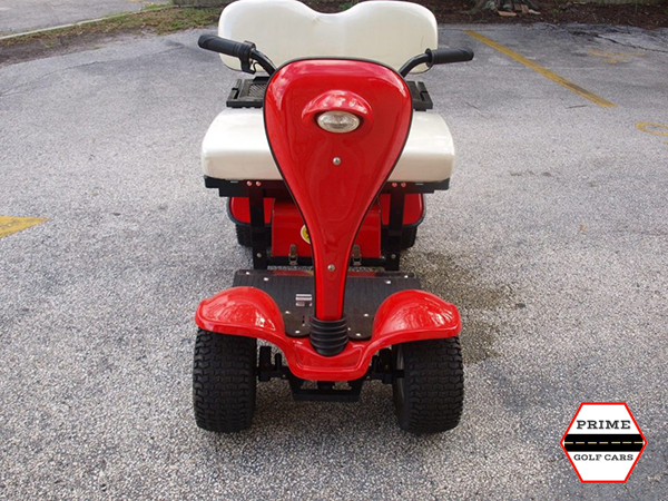 Red Cricket ESV Mini Golf Cart affordable golf cart rental, golf cart rent miami