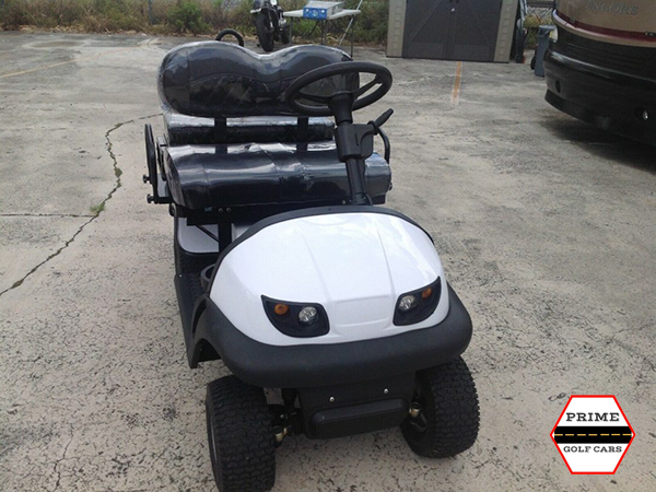 White Cricket RX5 Mini Golf Cart affordable golf cart rental, golf cart rent miami